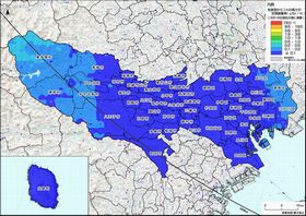 文科省、東京都・神奈川県の放射性セシウムの分布マップを公開