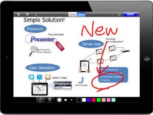 リコー、iPad用ペーパーレス会議「TAMAGO Presenter」をバージョンアップ