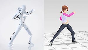 セルシス、3DCGキャラクターのポーズを自在に操れる人型3D入力デバイス発表