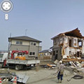 Google、被災地域で撮影した画像をストリートビューで公開