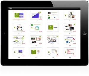 リコー、プレゼンテーション用無料iPadアプリにサムネイル機能などを追加