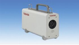 東芝、放射線量を色の変化で表示可能なポータブルガンマカメラ装置を開発