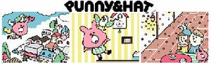 おかだ萌萌によるキャラクター「PUNNY＆HAT」が人気の絵本アプリに初登場