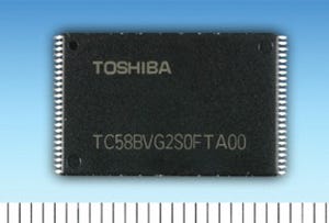 東芝、2値技術を用いたECC搭載組込機器向けNAND型フラッシュメモリを発表