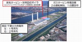 東電、千葉火力発電所ガスタービン発電設備をコンバインドサイクル化