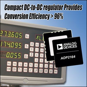 ADI、96%の変換効率を実現した高集積同期整流DC/DCコンバータを発表