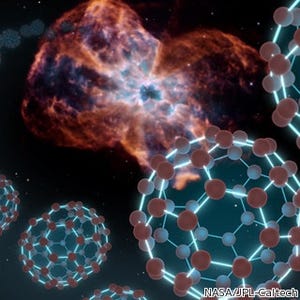 炭素分子が初めて宇宙空間で"固体"で発見される - NASAが発表