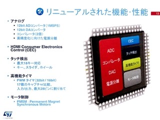 ST、Cortex-M0ベースMCU「STM32F0」を発表