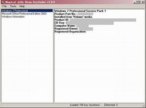 紛失したWindows Vista/7のプロダクトキーを調べる方法