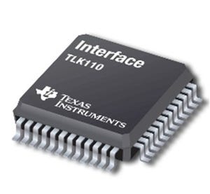 TI、産業市場向けEthernet PHYTERトランシーバ「TLK110」を発表