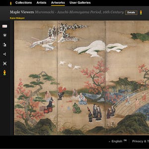 Googleアートプロジェクトに日本の美術作品が登場 - 国宝をネットで鑑賞