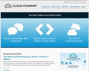 ヴイエムウェア、Cloud Foundryにソースコード管理システムやツール提供