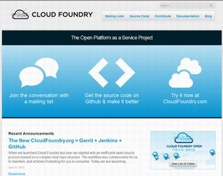 ヴイエムウェア、Cloud Foundryにソースコード管理システムやツール提供