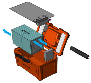 QSI、エネルギー密度352kWh/kgを実現した可搬型空気電池システムを発表