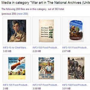 英公文書館、第二次世界大戦の戦争画ポスターなどをネットで公開