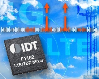 IDT、4G無線基地局用トランシーバ向け低消費電力・低歪みのミキサを発表