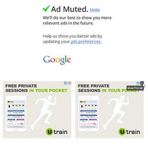 Google、インタレストベース広告に「広告を閉じる」ボタンを追加