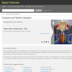 シカゴ歴史博物館、ファッションコレクションをデジタル公開