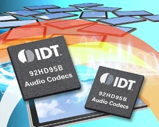 IDT、Windows 8にも適合する超低消費電力のHDオーディオコーデックを発表