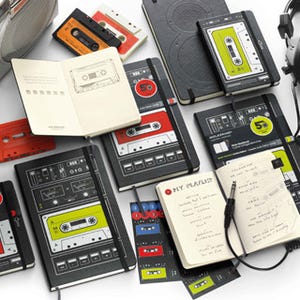 モレスキン、カセットテープを表紙にあしらった限定デザインを発売