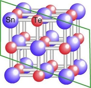 東北大、スズテルル半導体が新タイプのトポロジカル物質であることを解明