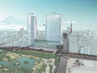 東京モノレール、JR東日本、東京都・浜松町駅周辺の都市計画を提案