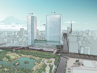 東京モノレール、JR東日本、東京都・浜松町駅周辺の都市計画を提案