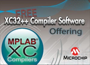 Microchip、MPLAB XC32++コンパイラの提供を開始