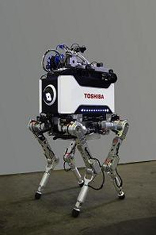 東芝、福島第一原子力発電所向け4足歩行ロボットを開発