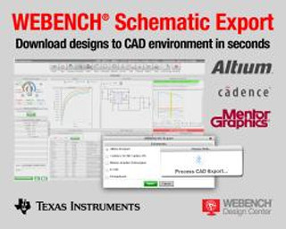 TI、各種CADにLEDなどの設計データをエクスポートできるツールを発表
