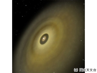 成長中の微惑星? - すばる望遠鏡、原始惑星系円盤内に大きな塵粒子を発見
