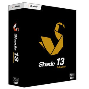 イーフロンティア、3DCGソフト「Shade 13.2」の体験版を公開