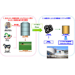 エネコープなど、バイオガスを高効率/低コストで製造する技術を確立