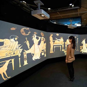 東京都・五反田で新技術を活用したルーヴル美術館×DNPの展覧会を開催