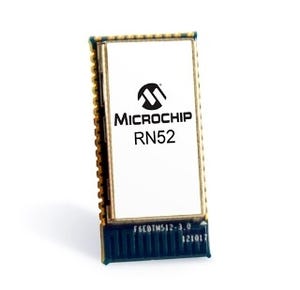 Microchip、ストリーミングオーディオ向けBluetoothモジュールを発表