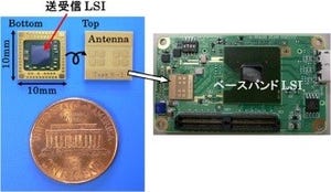 ISSCC 2013 -パナソニック、ミリ波ギガビット無線チップ性能向上技術を開発