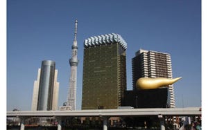 東京・浅草にある金色のオブジェってなんであの形? -アサヒビール広報さんに聞いてみた