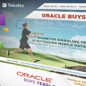 米Oracle、モバイルネットワークトラフィック管理のTekelecを買収