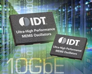 IDT、位相ジッタ性能100fsを実現したMEMS発振器を発表