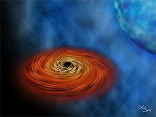 ブラックホールに落ちる1/100秒前にガスは10億度を超える - 理研など