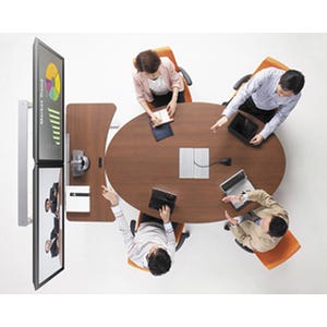 コクヨ、IT機器利用を想定したオフィス会議スペースセット「LinkPort」発売