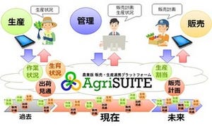 日立、農業分野向けクラウドサービスで販売と生産の情報Web環境で一元管理
