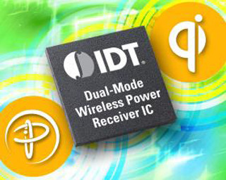 IDT、WPCとPMAの両方式のワイヤレス給電に対応したレシーバICを発表