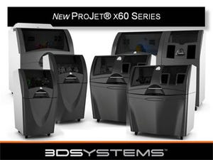 3D Systems、次世代フルカラー3Dプリンタ「ProJet x60シリーズ」を発表