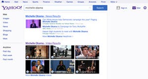 米Yahoo!、検索ページをリニューアル - ナビゲーションバー導入