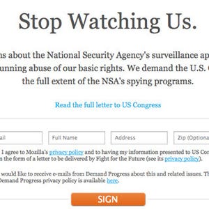 米政府のオンライン情報収集「PRISM」疑惑、Mozillaが情報開示の署名サイト