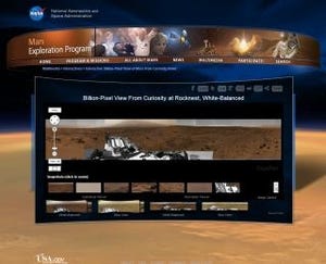 NASA、火星の13億ピクセル画像をWebサイトに公開