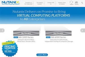 Nutanix、Google File Systemライクなアプライアンスの新シリーズ発表
