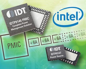 IDT、Intelプロセッサベースのアプリ向け電源管理ソリューションを発表