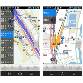 Android向け「いつもNAVI」がバージョンアップ、駅など出入口の指定が可能